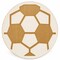 BESTPYSANKY; Unfinished Unpainted Wooden Soccer Ball Shape Cutout DIY Craft 4.2 Inches; Category:Unfinished Wood Surfaces; Image:2